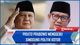 🔴 Pidato Prabowo Menggebu di Konsolidasi PBB Padang, Singgung Politik Kotor