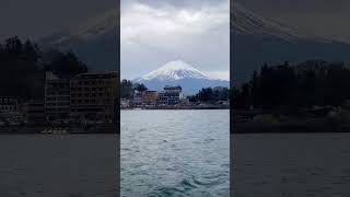 河口湖の富士山 🗻