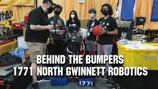 Behind the Bumpers 1771 North Gwinnett Robotics | Rapid React Robot