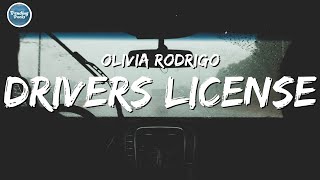 Olivia Rodrigo - drivers license (Clean - Lyrics)
