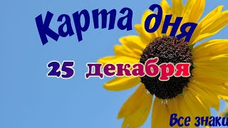 Карта дня🎄 25 декабря☃️ Пасьянс. Тайм-код в описании🦢