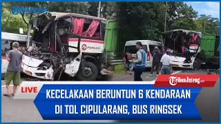 🔴 LIVE Kecelakaan Beruntun 6 Kendaraan di Tol Cipularang, Diduga Truk Mundur Tak Kuat Menanjak