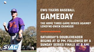 Edward Waters Baseball vs.LeMoyne-Owen