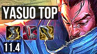 YASUO vs MORDEKAISER (TOP) | 3.5M mastery, 800+ games, 4/2/11 | NA Challenger | v11.4