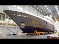 How they build MegaYacht: Producing Deluxe superyacht by Heesen Yachts ship building company