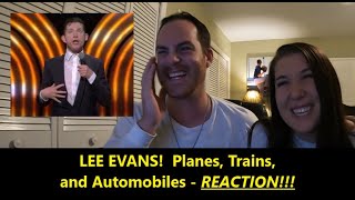 Americans React | LEE EVANS | Planes Trains and Automobiles | REACTION