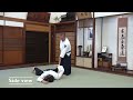 jo nage nikyo the aiki dojo 2 minute technique aikido aikidocenterla aikidosalamancaaikikai