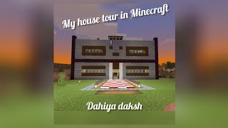 MY REAL HOUSE IN MINECRAFT || Dahiya daksh || #trend #gaming #minecraft #youtuber #trending #smp
