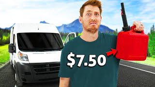 Road Trip Survival Challenge With Only $0.01 - Day 2