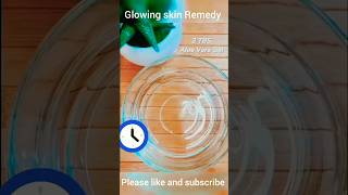Glowing Skin Remedy|#ytshorts #youtubeshorts #skincare