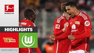 Union Berlin - VfL Wolfsburg 1-0 | Highlights | Matchday 21 – Bundesliga 2023/24