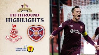 Airdrieonians 1-4 Heart of Midlothian | Scottish Gas Men's Scottish Cup Fifth Round Highlights