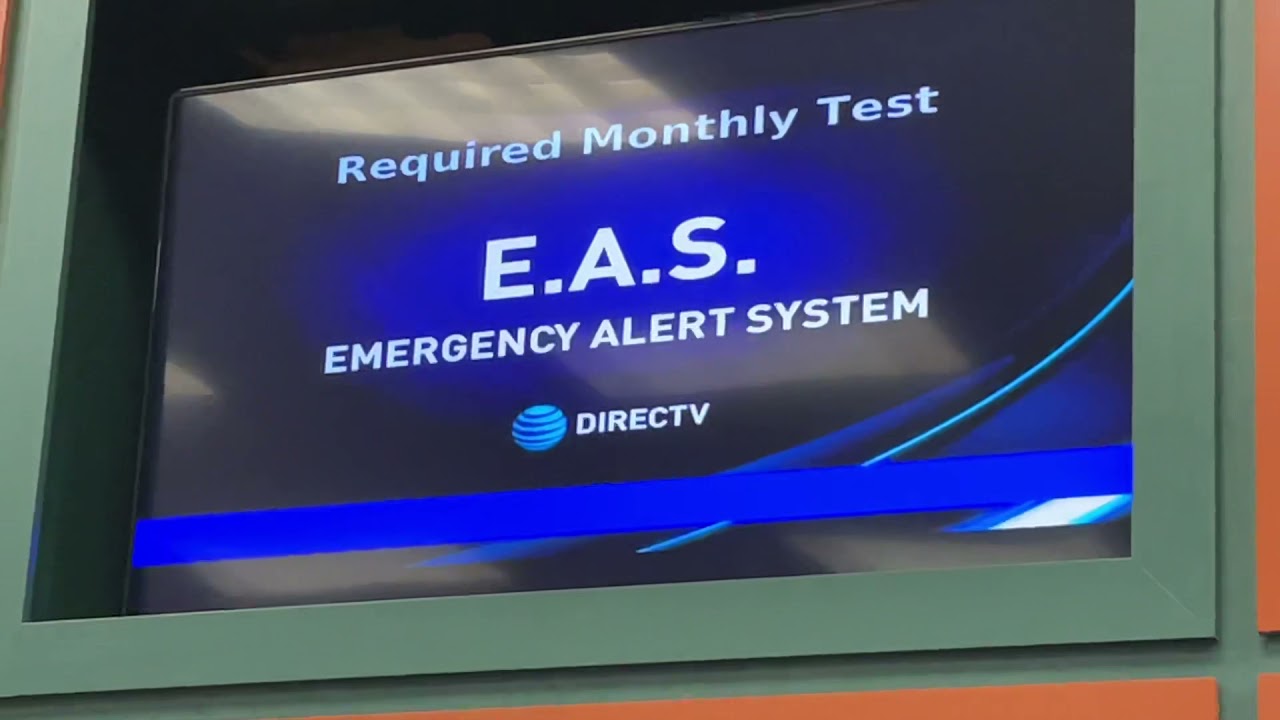 Los Angeles Required Monthly Test On DirecTV (EAS #947) - YouTube