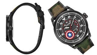 Citizen Eco-Drive Marvel Quartz Mens Watch,