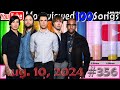 Most Viewed 100 Songs of all time on YouTube - 10 Aug. 2024 №356