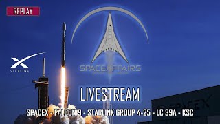 SpaceX - Falcon 9 - Starlink Group 4-25 - LC-39A - Kennedy Space Center - July 24, 2022
