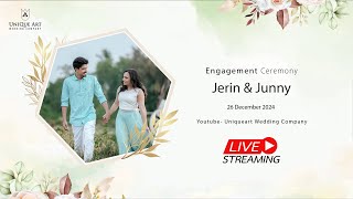 JERIN \u0026 JUNNY || ENGAGEMENT || LIVE STREAMING || 26.12.2024 || TIME : 05.30 PM ||