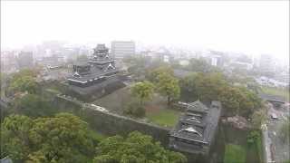 ドローン空撮～熊本城【Aerial shoot  by drone】Japanese superb view～Kumamoto Castle