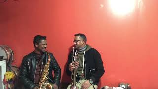 Teri ummid trumpet and saxophone cover by Sumesh and kapil ❤️❤️