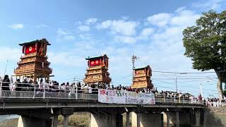 西条祭り 玉津橋 玉津 横黒 市塚 2024年10月16日