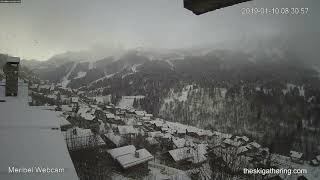 Amazing Meribel Snow And Sunrise Timelapse - Jan 2019