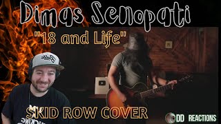 DIMAS SENOPATI REACTION!!! SKID ROW COVER -