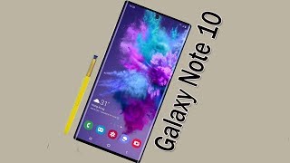 Samsung Galaxy Note 10 - DESIGN REVEALED