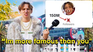I FAKED BEING TIKTOK FAMOUS IN REAL LIFE and THIS is what happened...