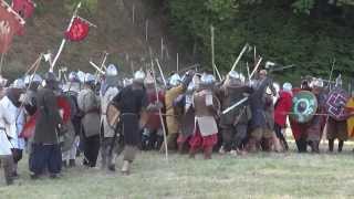 Trzcinica 2013 - Skansen Archeologiczny Karpacka Troja. Niedziela : Obrońcy 47, Najeźdźcy 43