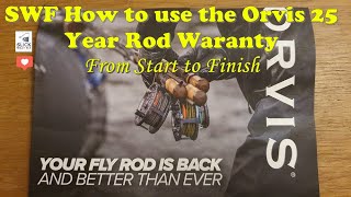 SWF Orvis Waranty Rod Repair