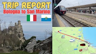 TRIP REPORT | Bologna airport to San Marino