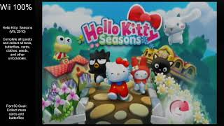 Wii 100% - Hello Kitty: Seasons 100% (Wii, 2010) - Part 59