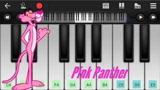 Pink panther theme | easy piano cover | perfect piano