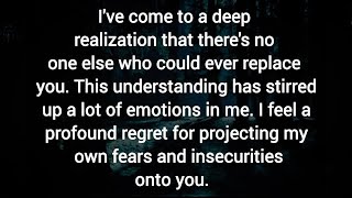 I've come to a deep realization that there's no one else who could ever replace you. 🧿 DM TO DF 💌