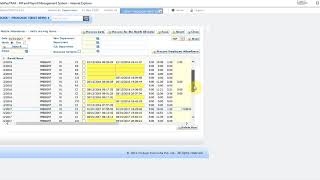 Web PayTRAX HR & Payroll Software - Attendance Module/Verify Working Hours