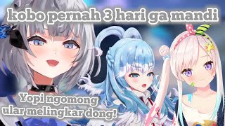 Randomnya Zeta yang tiba-tiba senggol Kobo \u0026 ledekin Iofi nyuruh ngomong \