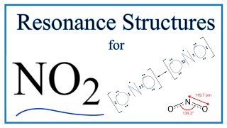 Resonance Structures for NO2 (Nitrogen dioxide)