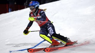 Mikaela SHIFFRIN - Slalom (Run 1) - Flachau AUT - 2023 - 2nd Place