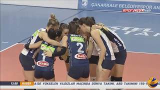 Canakkale vs Fenerbahce | 18 Feb 2017 | Turkish Women's Volleyball League 2016/2017