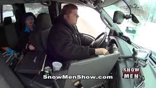 First Time In Snow Plow Truck