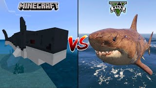 MINECRAFT MEGALODON VS GTA 5 MEGALODON - WHICH IS BEST?