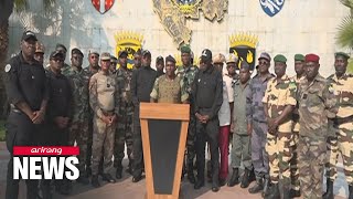 Gabon military officers declare coup, detain president