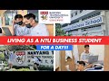 Living as a NTU Business STUDENT for a day!