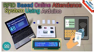 RFID Based Online Attendance System | Data Storage | No Duplicate Attendance | ESP8266 | Arduino