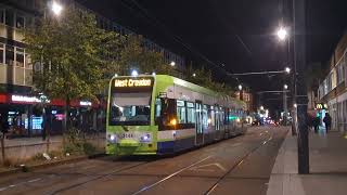 Croydon Tram At East Croydon (CR4000)