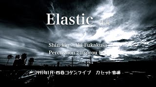 深草アキ Aki Fukakusa　1991年1月『Elastic』四谷コタンライブ with 甲斐いつろう