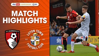 AFC Bournemouth 2-1 Luton Town | Championship Highlights