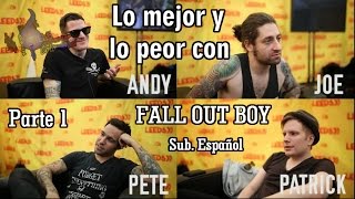 Fall Out Boy - Lo mejor y lo peor - Reading Leeds/Rock Sound- Parte 1: Vida de Tour. Sub. Español