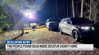 Two found dead inside Decatur County home