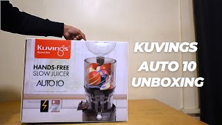 Unboxing and Testing the Kuvings Auto10 Juicer